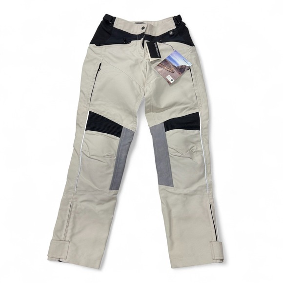 BMW Motorrad Santiago Womens 40‎ / 10 Motorcycle Riding Pants Sand NWT